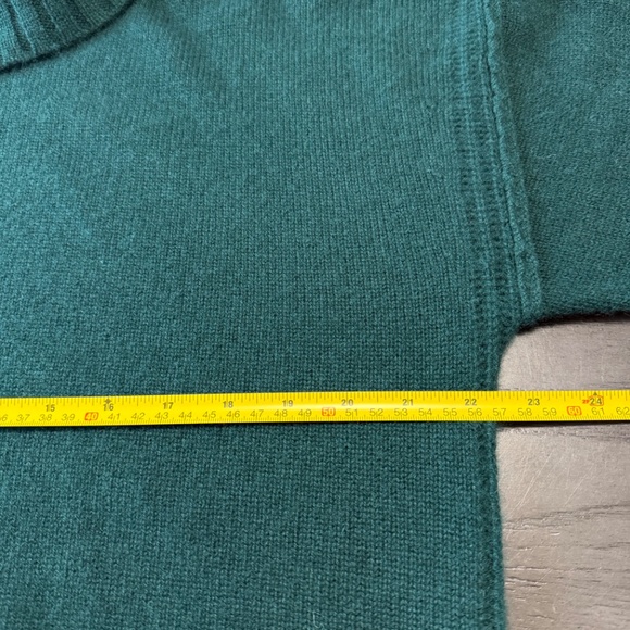 Sundance SONJA CASHMERE DRESS Evergreen Size L - Picture 6 of 9